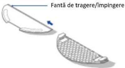 Fantă de tragere/impingere