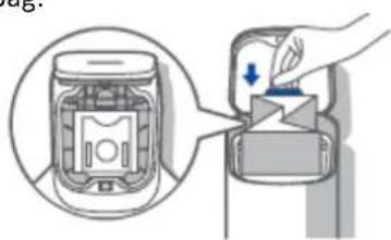 Heinner HRVC-MAI52DSBK - Replacement of disposable dust bag for self-emptying base - 3