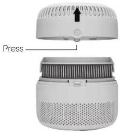 Levoit Plasma Pro 600S-P - REPLACING THE WICK FILTER - 1