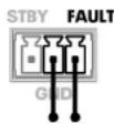 Ashly MA 250.4 - Fault & Standby Connections - 1