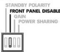 Ashly MA 250.4 - 5.7b Front Panel Disable - 1