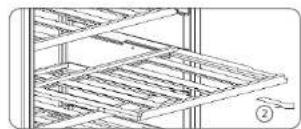 COSTWAY JV10091US-SL - REMOVING SHELVES - 2