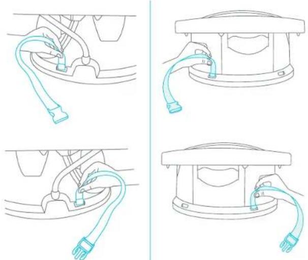 Baby Trend Smart Steps Explore N’ Play - Compartimento de Las Correas de La Silla - 2