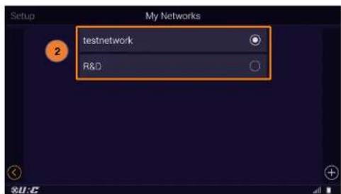 Setup My Networks testnetwork R&D