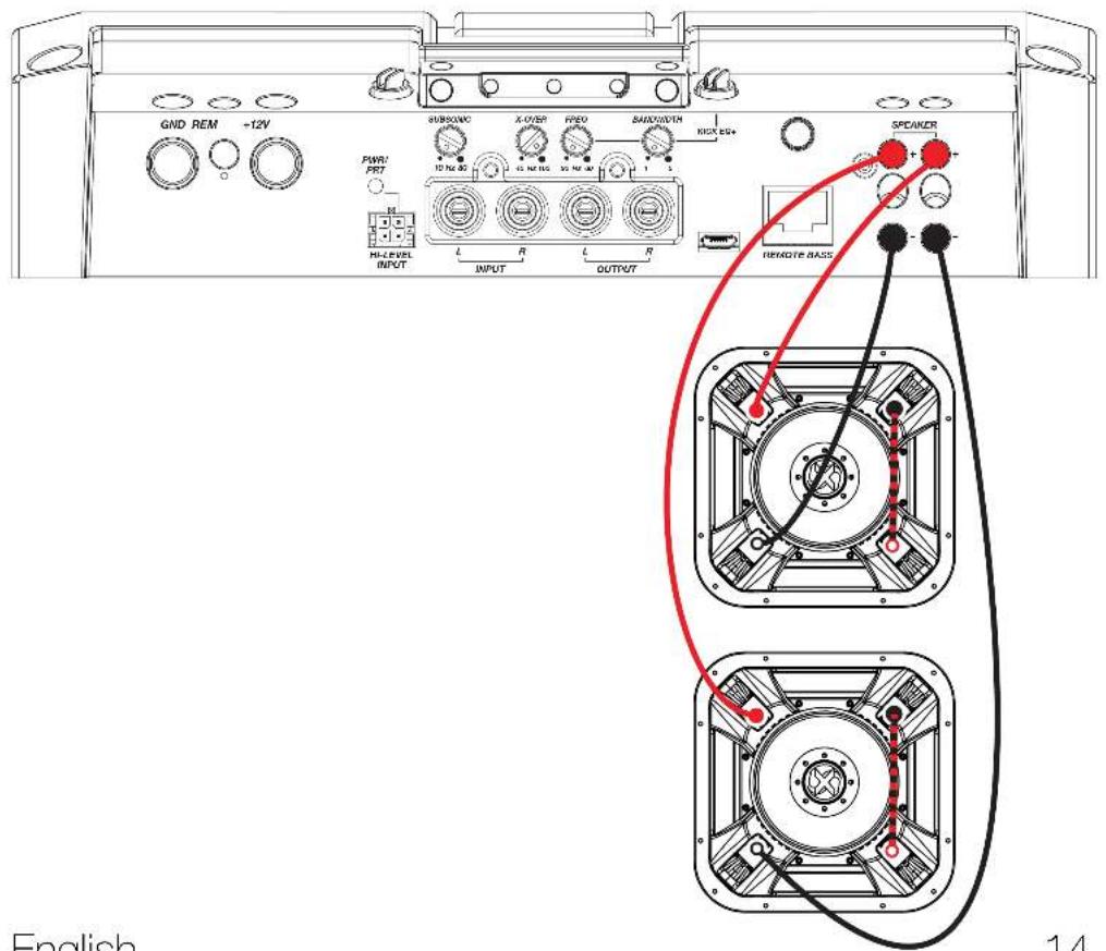 GND REM ~12V SUNBOWC X-OZSP FPEO SARCIVIN 10 Nk 80 15 Nk 80 30 Nk 80 RIO B6+ PWR: PBT HI-LEVEL INPUT L R L R INPUT OUTPUT SPICKER REMOTE MASS English 14