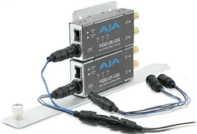 AJA DRM2 - Stacking FiDO Converters Two-High - 5