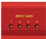 Sonifex Redbox RB-MTV1 - INPUT GAIN Pots - 1