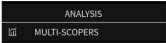 ANALYSIS MULTI-SCOPERS
