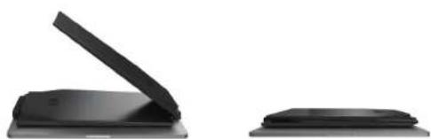 SideTrak Swivel Pro HD - Fold second monitor (with raised frame). - 1