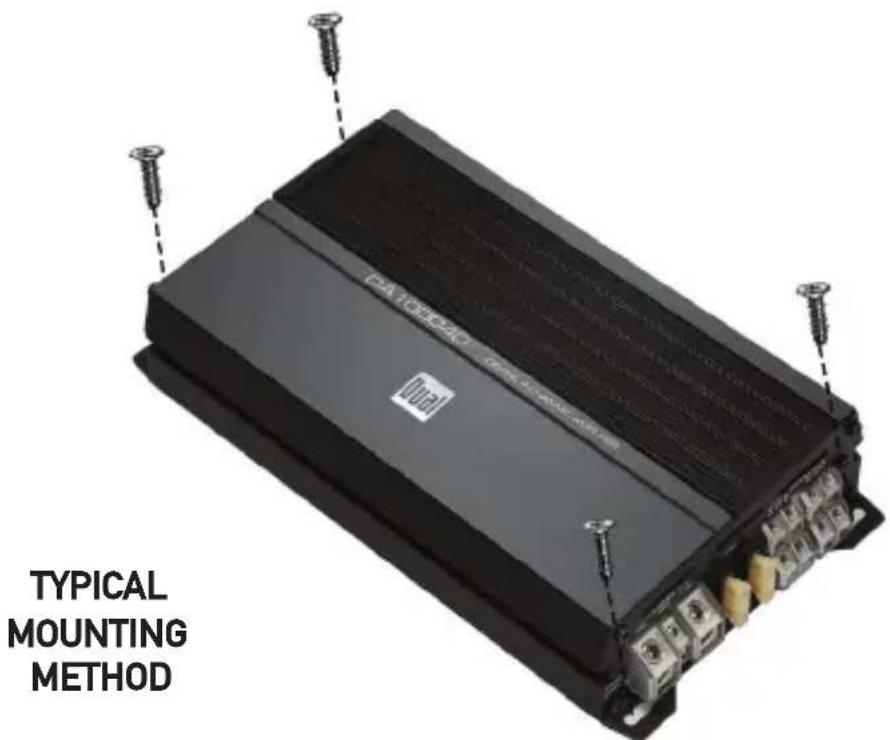 TYPICAL MOUNTING METHOD