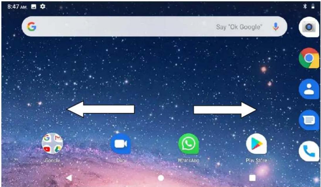 8:47 AM Say "Ok Google" Google Duo WhatsApp Play Store