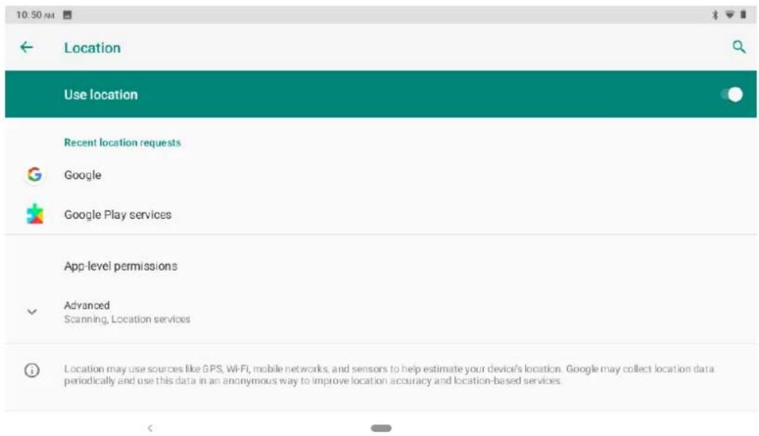 Location Use location Recent location requests Google Google Play services App-level permissions Advanced Scanning, Location services Location may use sources like GPS, Wi-Fi, mobile networks, and sensors to help estimate your device's location. Google may collect location data periodically and use…
