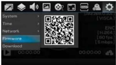 System Time Network Firmware Download 00:00:00 00:00:00 [192.168.0.101] [VISCA] ENC [H:264] [80 fps] [5 mbps]