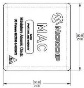 MICROCHIP MAC PART NO. 000000 Methanum Automatic Qucts. US Presses 62703 & 62802 [50.8] 2.00 [50.8] 2.00
