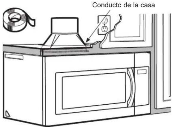 Conducto de la casa