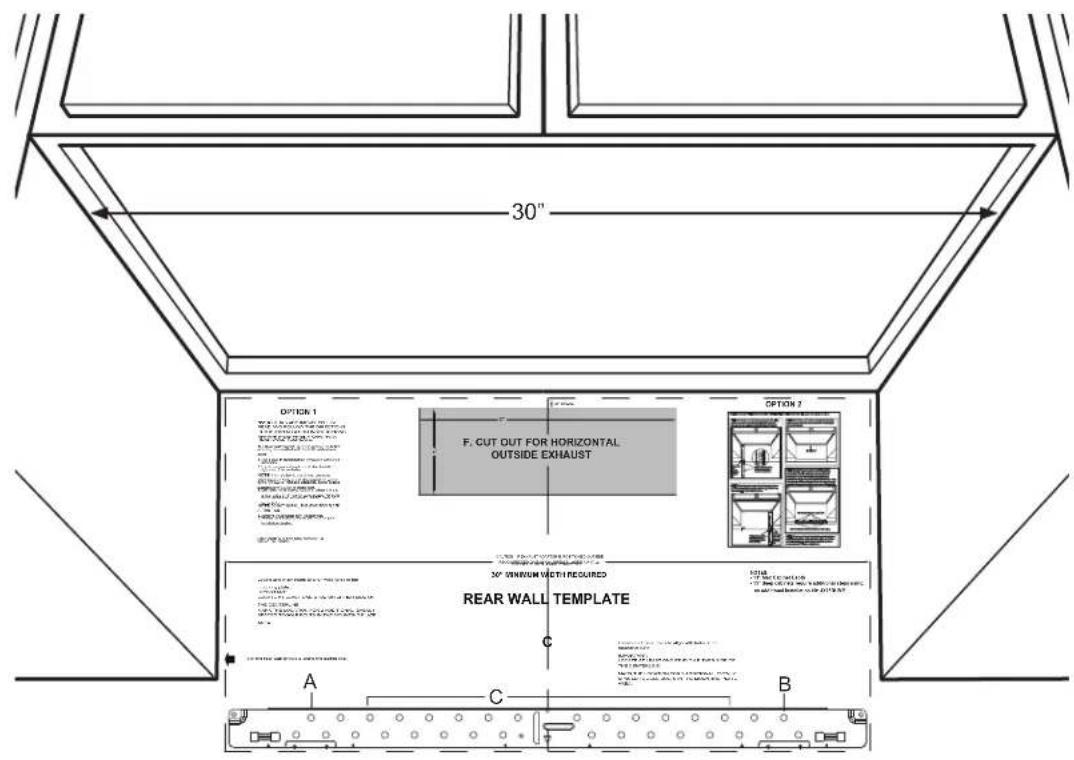 Café CVM517P2RS1 - OPCIÓN 1: USE LA PANTILLA DE PAPEL DE LA PARED TRASERA - 1