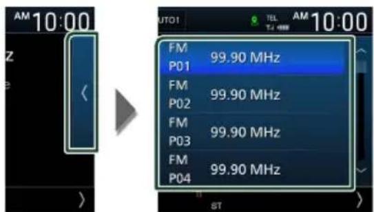 AM 10:00 Z < UT01 TEL AM 10:00 FM P01 99.90 MHz FM P02 99.90 MHz FM P03 99.90 MHz FM P04 99.90 MHz ST