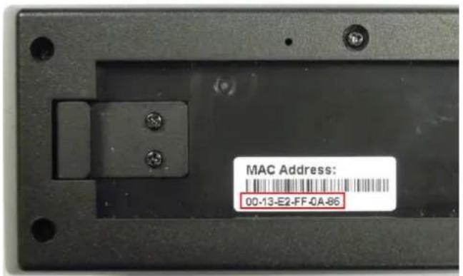 MAC Address: 00-13-E2-FF-0A-86