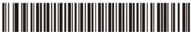 Black and white barcode image with vertical lines and a small number '1' at the bottom
