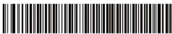 Black and white barcode image with vertical lines and a small number '1' at the bottom