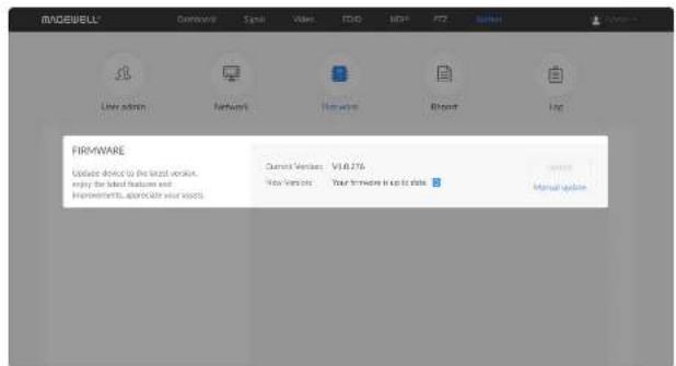 RIMZEWELL Component Symbol Video ECD MSP F2 Solder User admin Network Hardware Report Log FIRMWARE Device device to the latest version, enjoy the latest features and Implements, allocate your assets. Current Version: V10.276 New Version: Your lifetime is up to date Maintenance Manual update