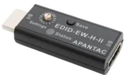 EDID-EW-H-II Settings Status APANTAC