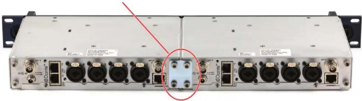 Lectrosonics M2T - Installing two M2T, M2T/E01, M2T/E02, M2T/E06 Transmitters into a Single Rack Space - 9