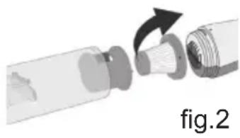 GEMINI GVC65 - Empty the container and clean the filter - 1