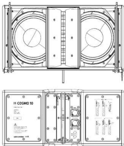 COSMO 10 White portion: 0.5V