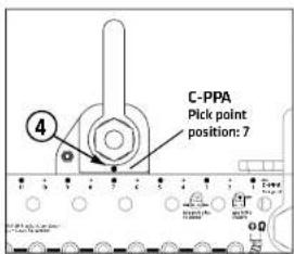 C-PPA Pick point position: 7
