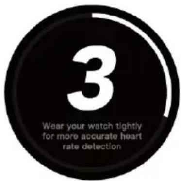 3 Wear your watch tightly for more accurate heart rate detection
