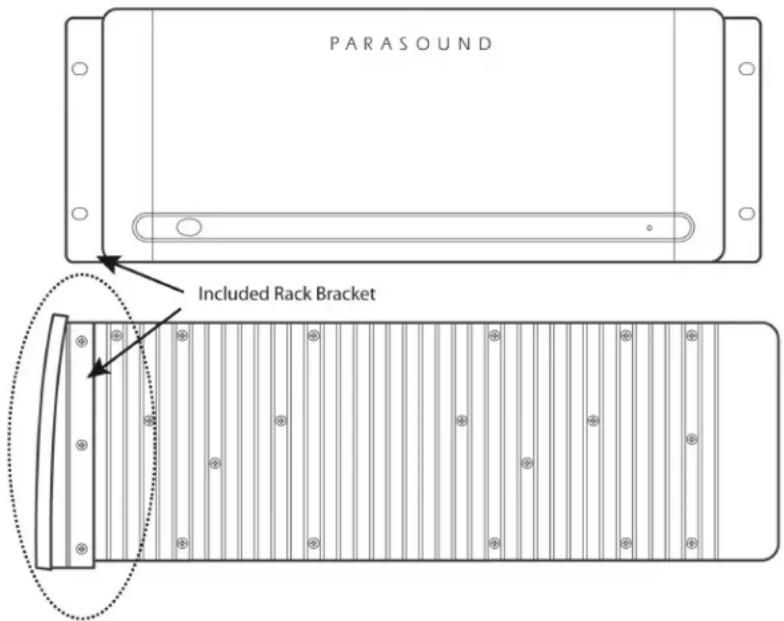 PARASOUND Included Rack Bracket