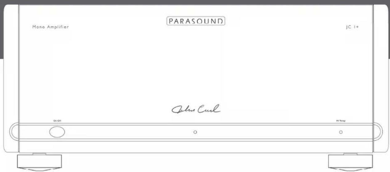 PARASOUND Mono Amplifier JC 1+ John Curl Q=Off O H Toup