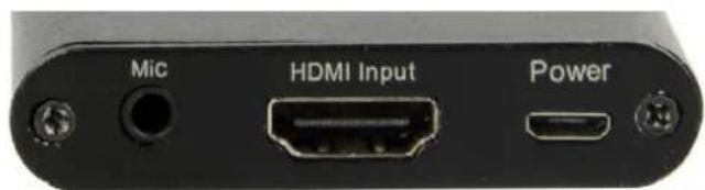 Mic HDMI Input Power