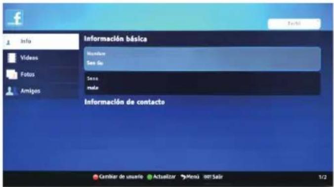 Info Videos Fotos Amigos Información básica Nombre Sea Gu Seena male Información de contacto Cambiar de usuario Actualizar Menú 021 Salá 1/2