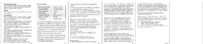 Scanned document page with Chinese text, tables, and numbered sections discussing regulations or policy guidelines.