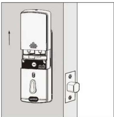 Lockly Vision - STEP 5. INSTALLING BATTERIES - 2