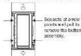 Crestron CLW-DELVEX-P - Changing the Button Assemblies - 1