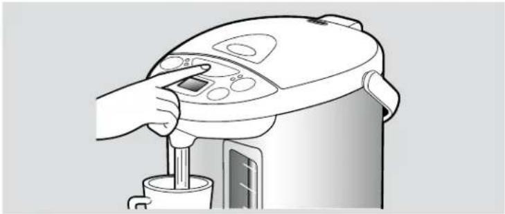 Zojirushi CD-WCC40 - DISPENSE HOT WATER - 2