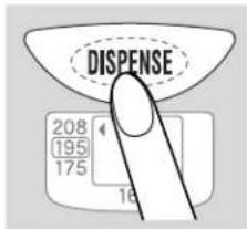 Zojirushi CD-WCC40 - Press the DISPENSE button to dispense hot water. - 1