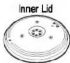 Zojirushi CD-WHC40 - To attach the Inner Lid Gasket - 5