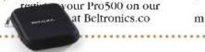 Beltronics Pro 500 - Register online: Beltronics.com - 1