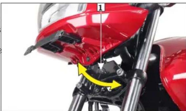 HERO Super Splendor Xtec (2025) - HEADLAMP FOCUS ADJUSTMENT - 1