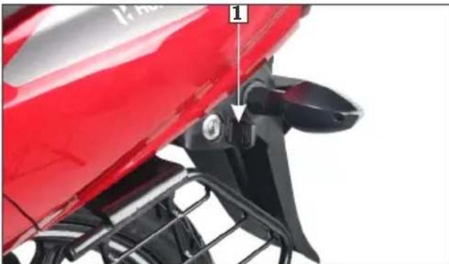 HERO Super Splendor Xtec (2025) - SEAT LOCK - 1