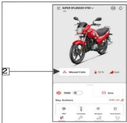 SUPER SPLENDOR XTEC Missed Calls 50 % High DND SMS Key Actions Edit User MIA Exchange Magazine Exosystems