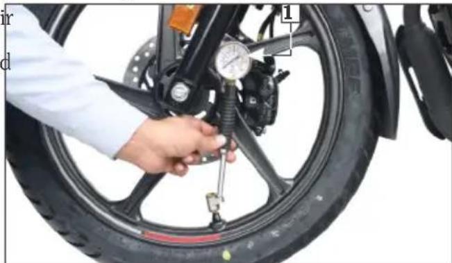 HERO Super Splendor Xtec (2025) - Air pressure - 1