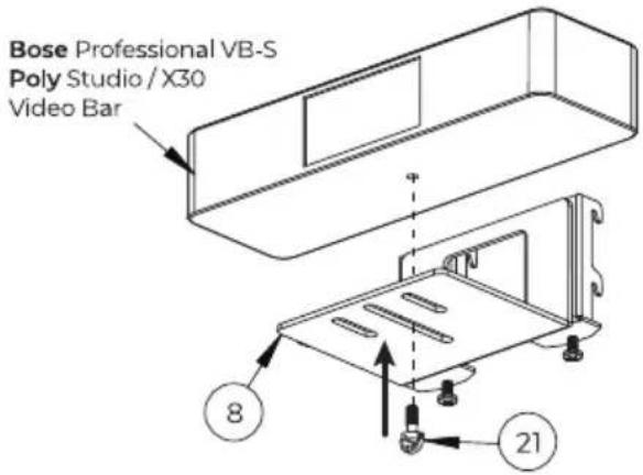 Bose Professional VB-S Poly Studio / X30 Video Bar 8 21