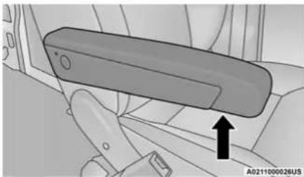 RAM Promaster ICE (2025) - ADJUSTABLE ARMRESTS — IF EQUIPPED - 1