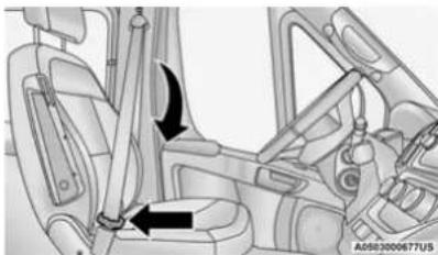 RAM Promaster ICE (2025) - Lap/Shoulder Belt Operating Instructions - 2