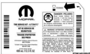 RAM Promaster ICE (2025) - Sealant Bottle And Hose Replacement: - 1